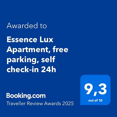 Essence Lux Apartment, Free Parking, Self Check-in 24h Apartment